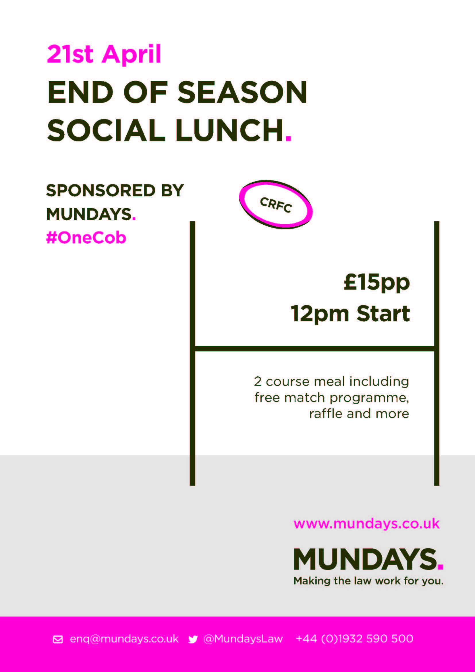 Amended Mundays CRFC Lunch Poster A4 AW.jpg